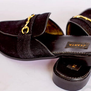 velvet mule black